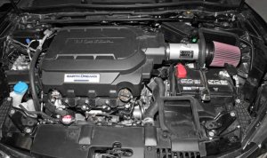 Honda Accord Performance Air Intake - K&N Engineering - 69 Series Typhoon - Silver - `13-`17 Honda Accord Performance Air Intake - K&N Engineering - 69 Series Typhoon - Silver - `13-`17